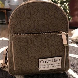 Calvin Klein backpack purse